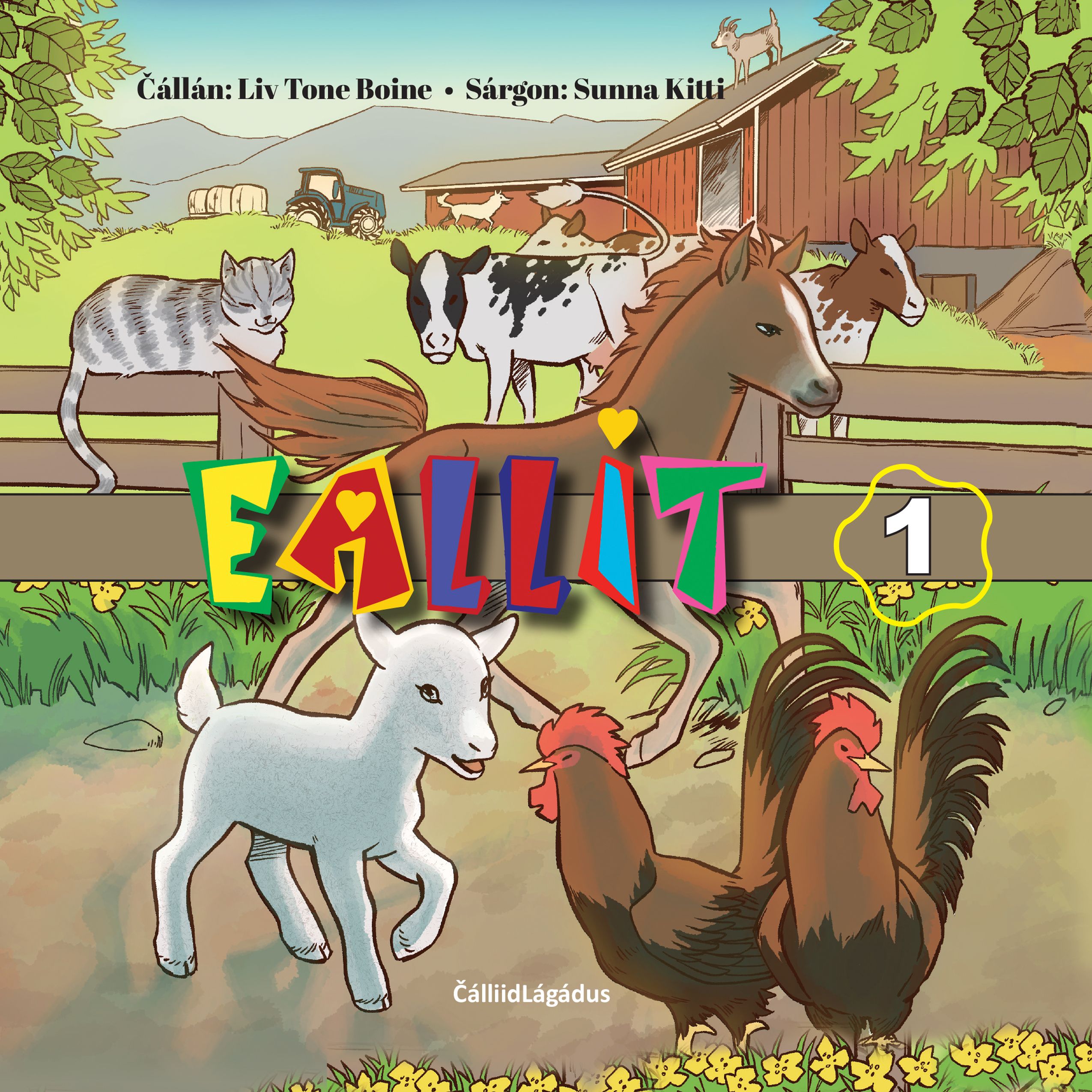 "Eallit 1 - dálu- ja biepmohaseallit" av Liv Tone Boine