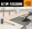 "Alt om flislegging - materialer, konstruksjoner, planlegging og utførelse" av Arne Nesje