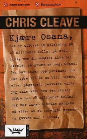 "Kjære Osama" av Chris Cleave