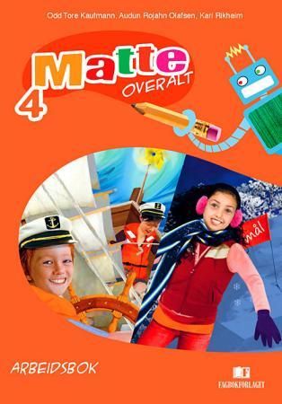 "Matte overalt 4, d-bok - arbeidsbok" av Odd Tore Kaufmann