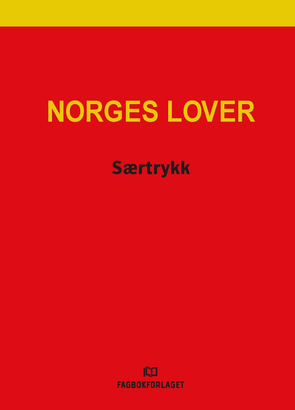 "Tvangsfullbyrdelsesloven - med forskrifter : lov 26. juni 1992 nr. 86 om tvangsfullbyrdelse : sist endret ved lov 20. desember 2023 nr. 110 fra 24. mai 2024" av Norge