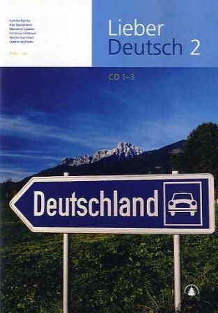 "Lieber Deutsch 2 - CD 1-3 : tysk 1, vg2" av Camilla Bjørke