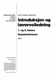 Omslagsbilde av Observasjonsprøve i lesing og skriving
