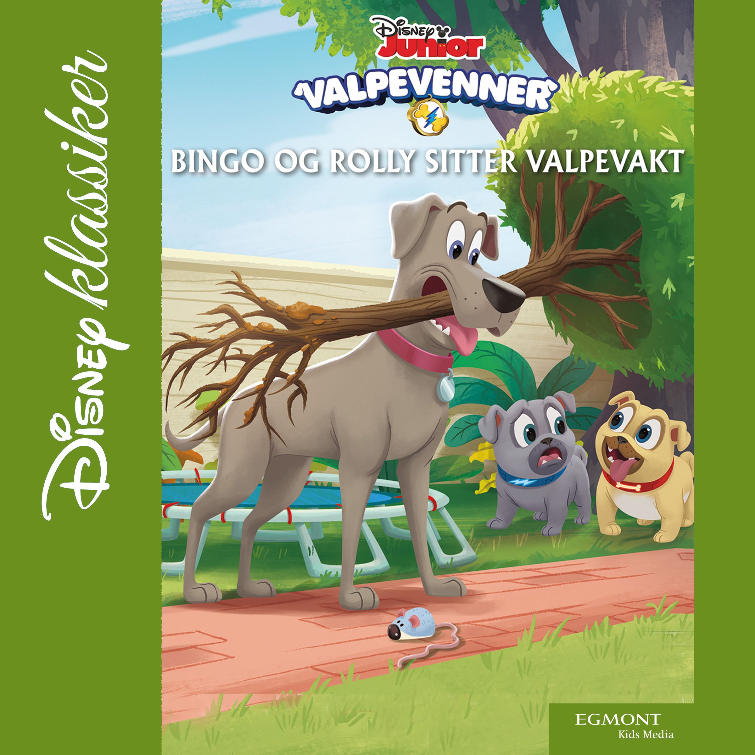 "Bingo og Rolly sitter valpevakt" av Annie Auerbach