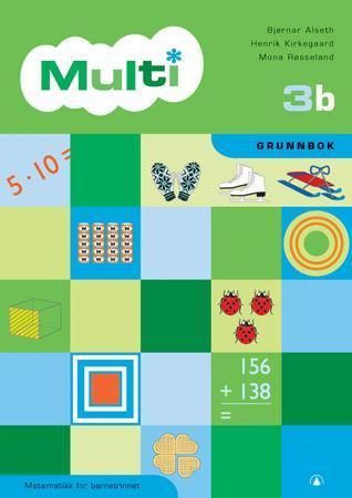 "Multi 3b - grunnbok : matematikk for barnetrinnet" av Bjørnar Alseth