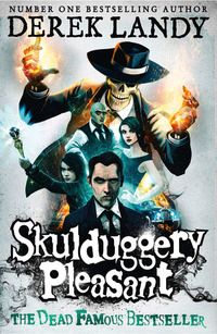 "Skulduggery Pleasant" av Derek Landy