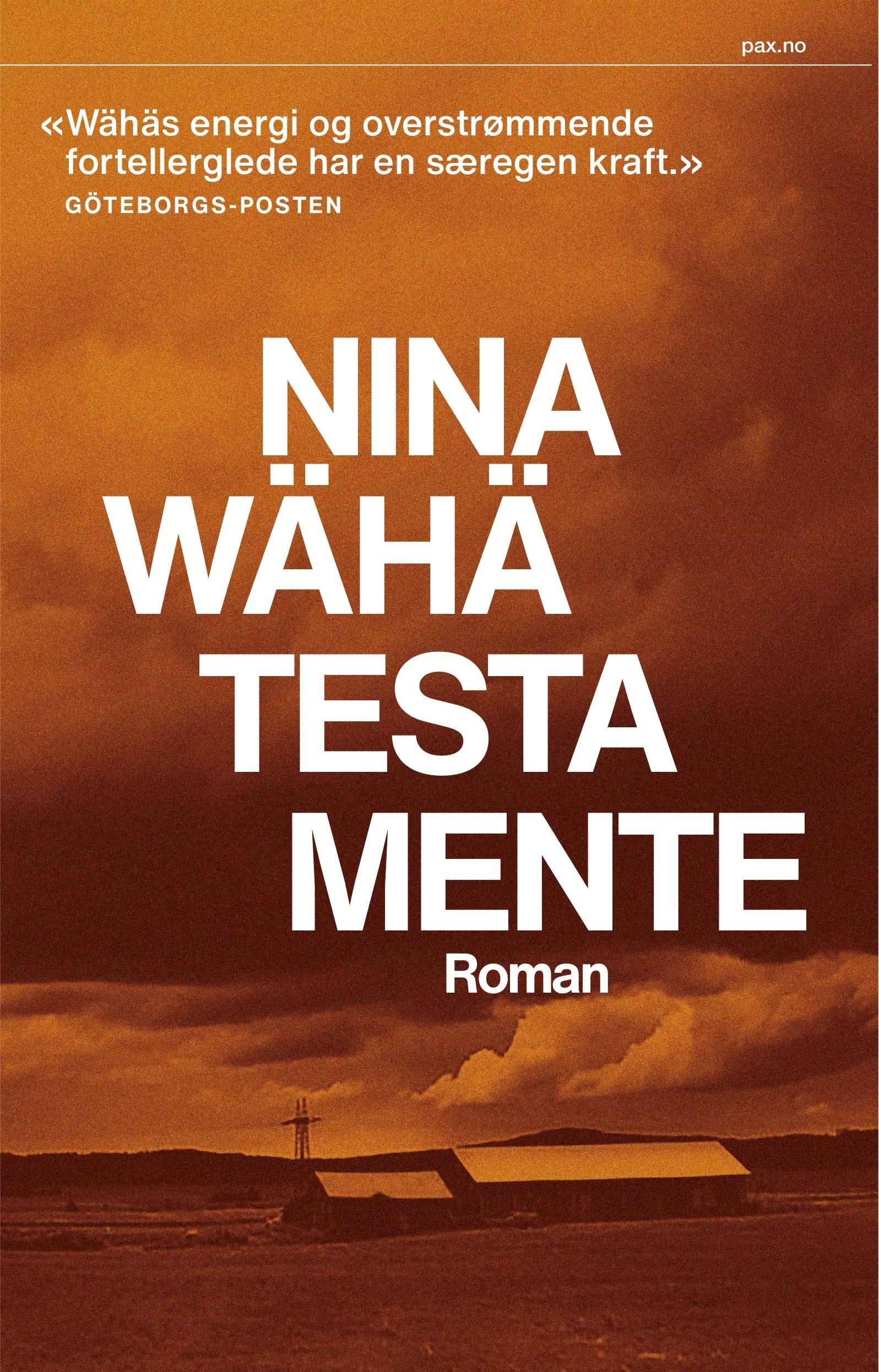"Testamente" av Nina Wähä
