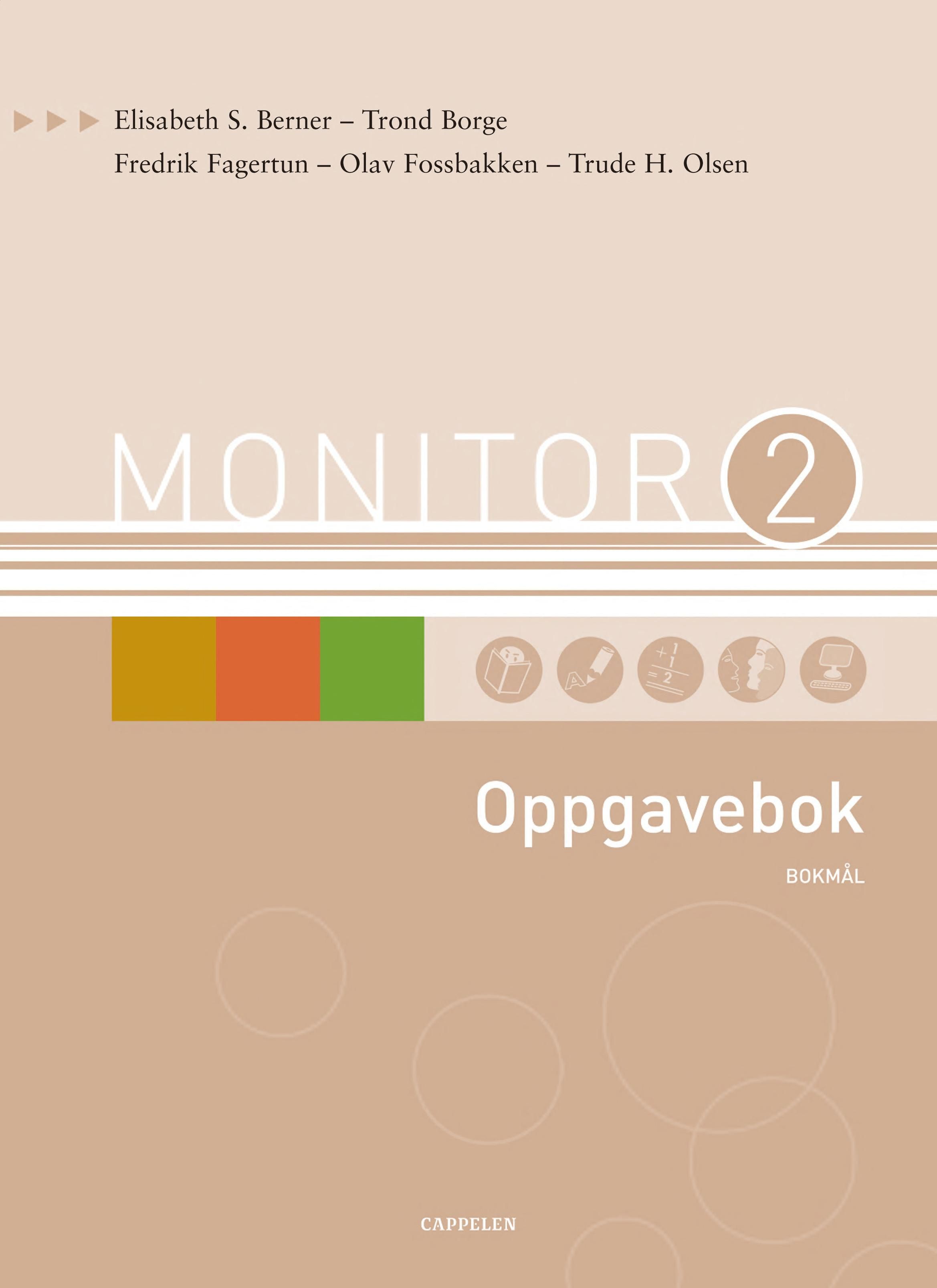 "Monitor 2 - oppgavebok" av Elisabeth S. Berner