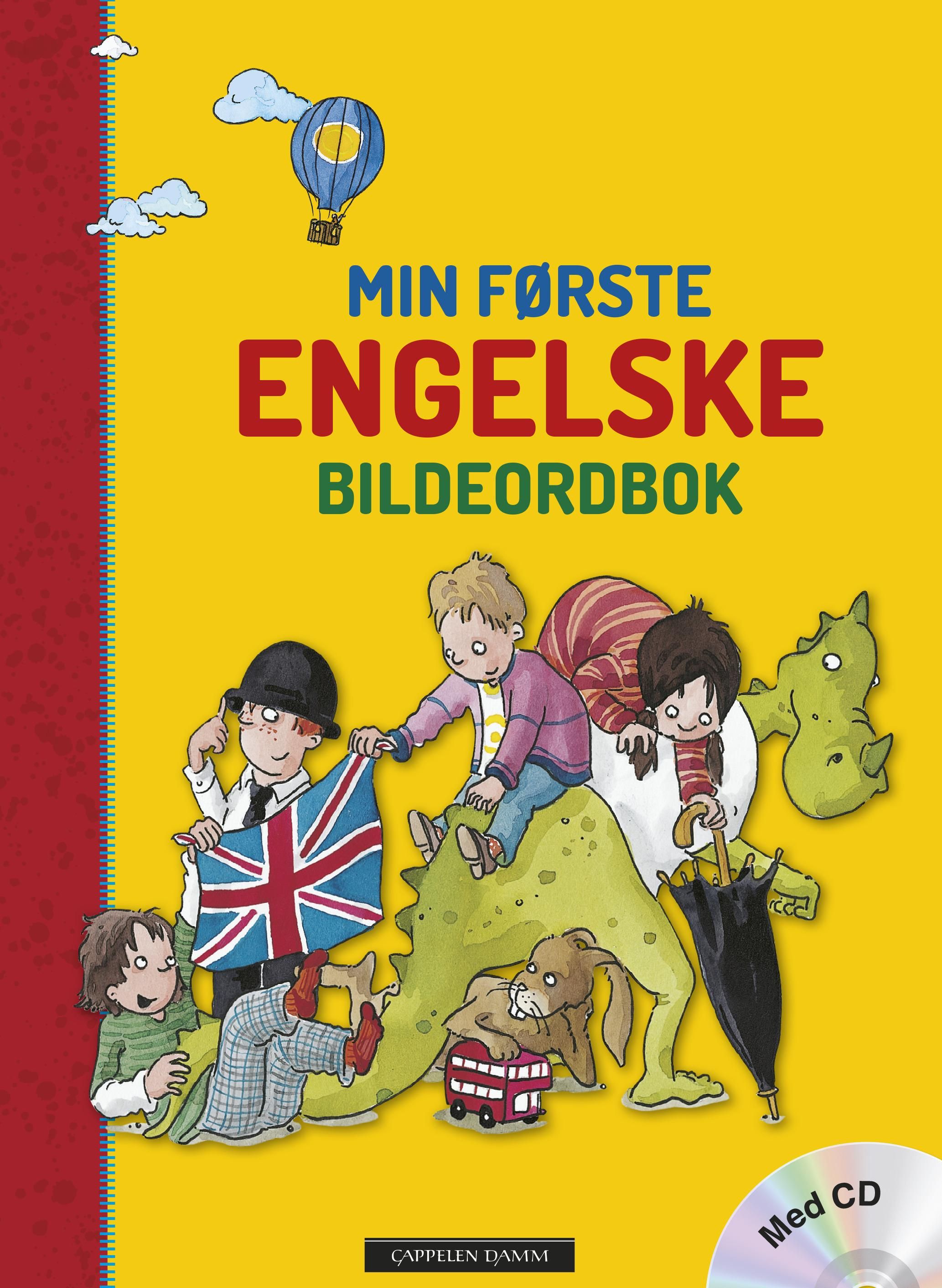 "Min første engelske bildeordbok" av Ute Müller-Wolfangel