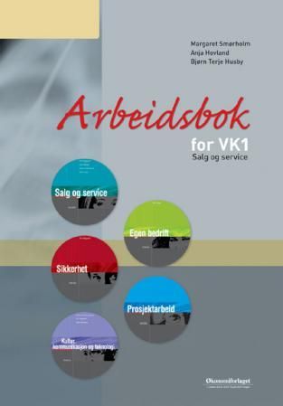 "Salg og service - arbeidsbok for VK1" av Margaret Smørholm