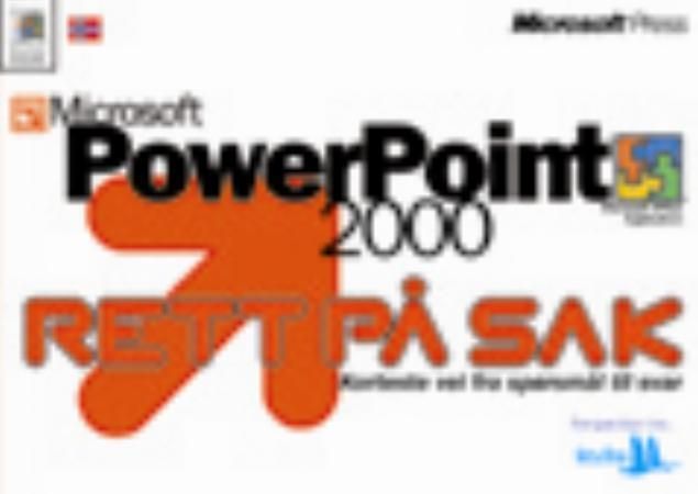 "Microsoft PowerPoint 2000 - rett på sak : korteste vei fra spørsmål til svar" av Microsoft Press