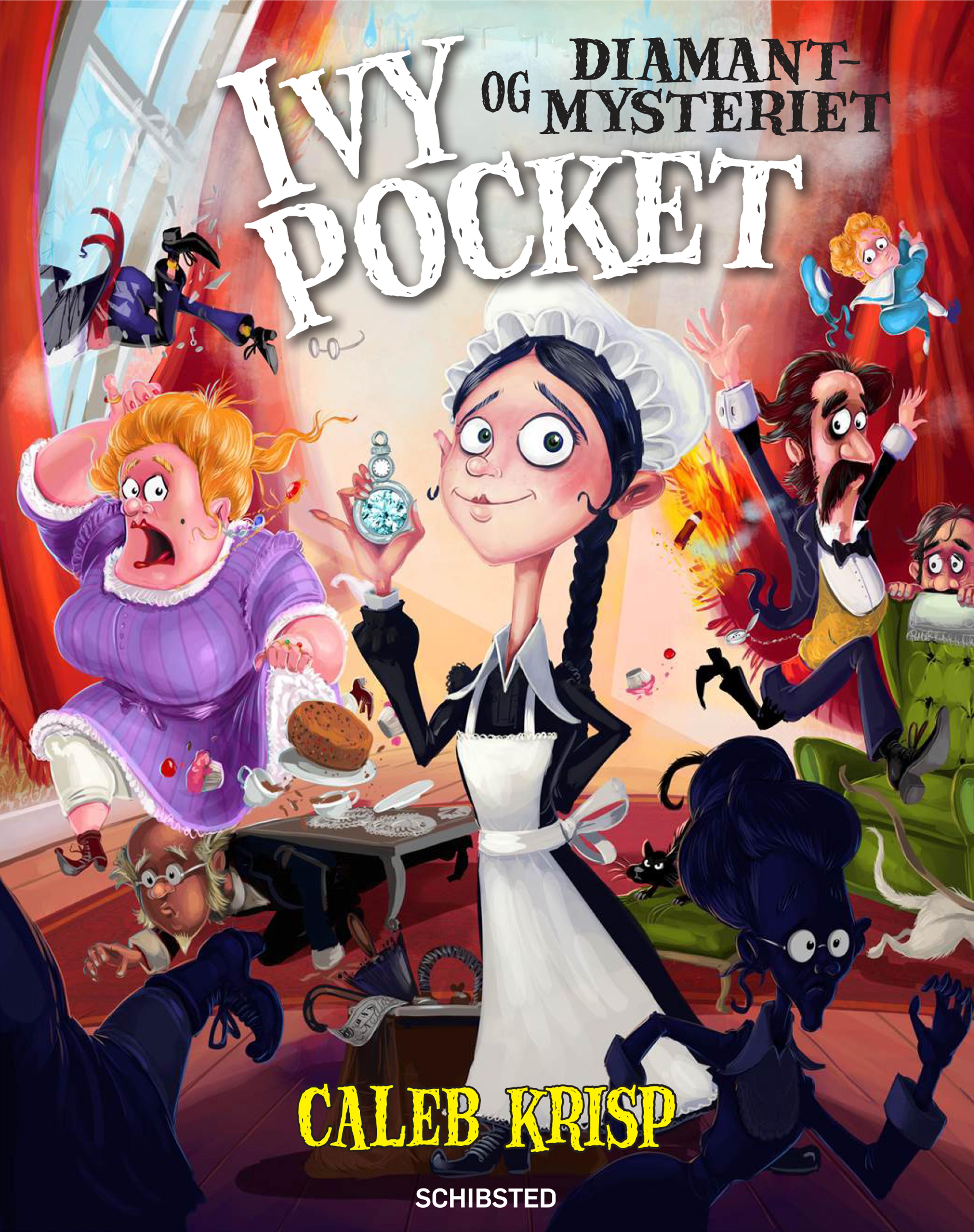 "Ivy Pocket og diamantmysteriet" av Caleb Krisp