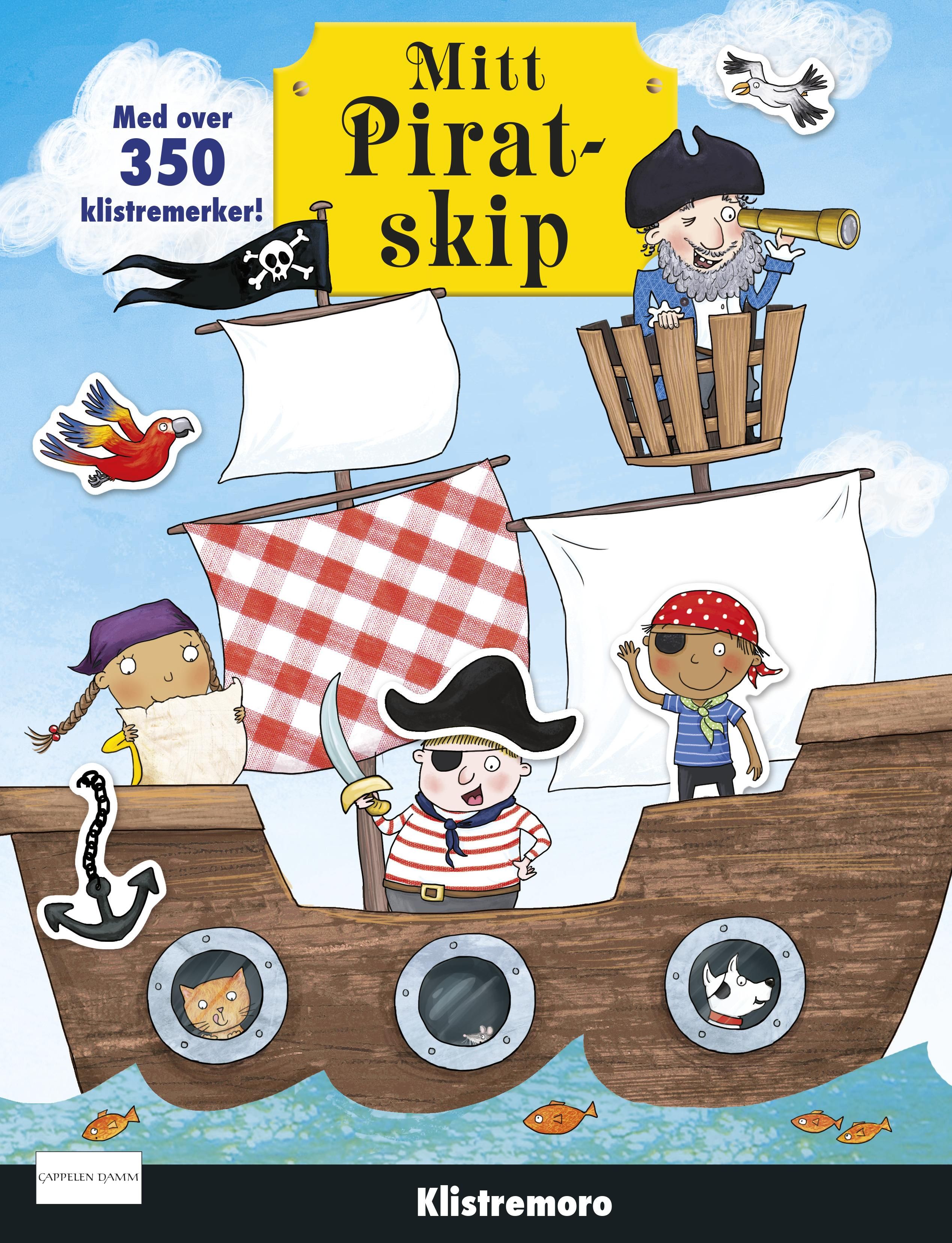 "Mitt piratskip - klistremoro" av Nicola Friggens