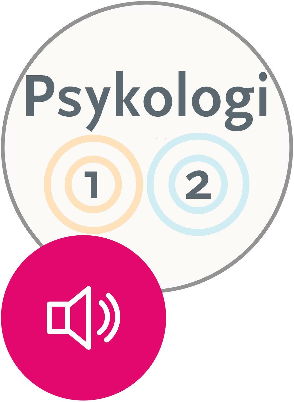 "Psykologi 1 og 2 Lyd" av Peik Gjøsund