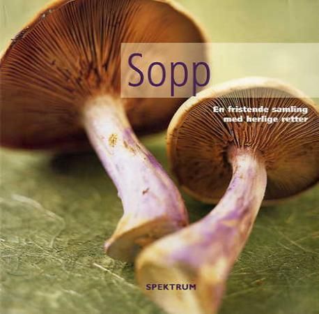 "Sopp - en fristende samling med herlige retter" av Lesley Mackley