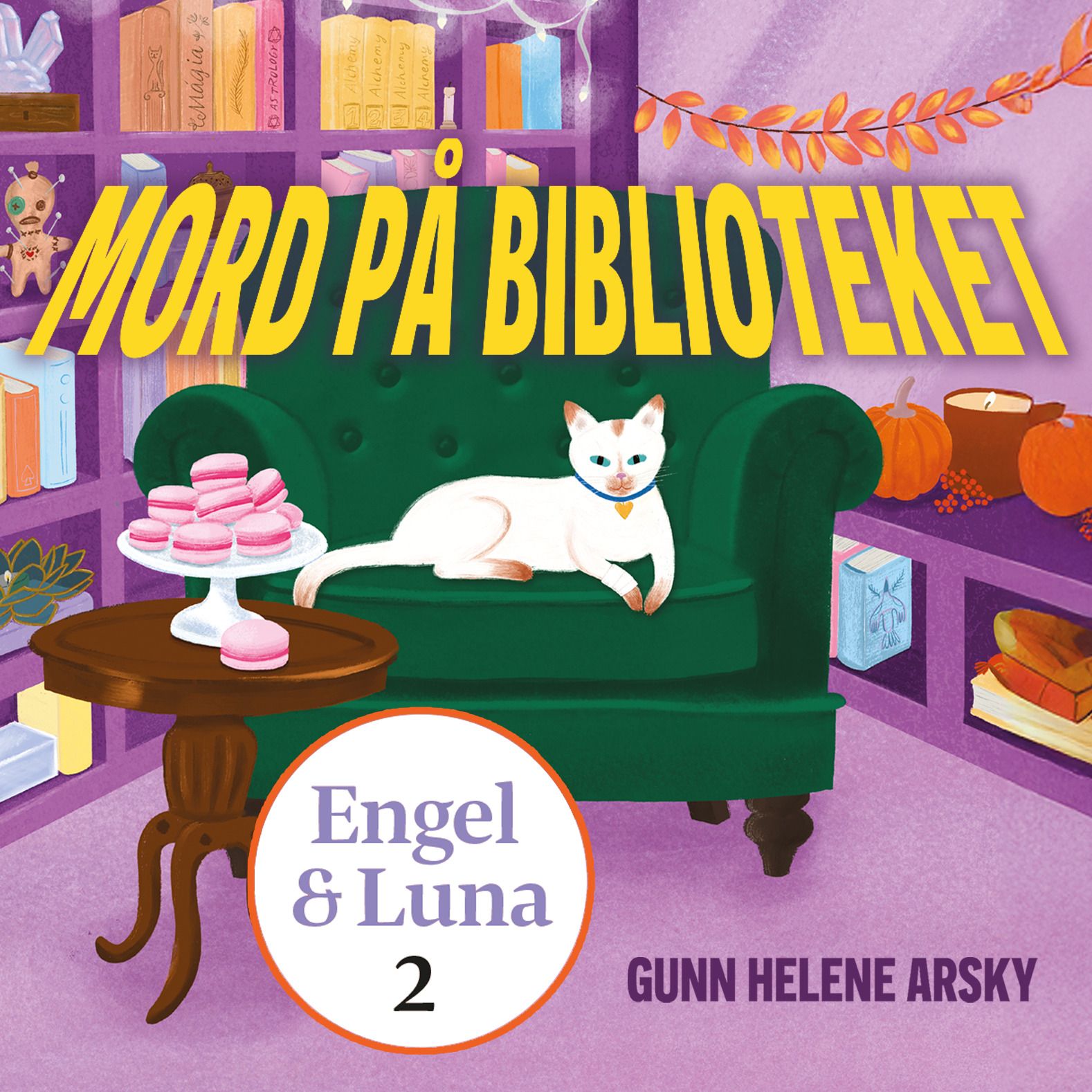 "Mord på biblioteket" av Gunn Helene Arsky
