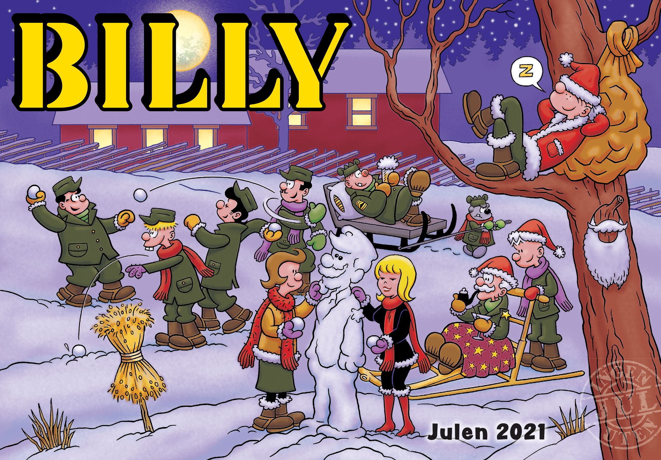 "Billy - fire julehistorier fra Sumpleiren : julen 2021" av Mort Walker