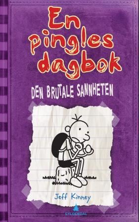 "Den brutale sannheten" av Jeff Kinney
