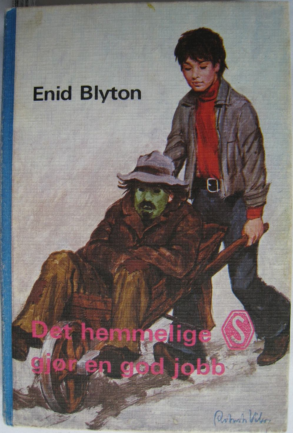 "Det hemmelige S gjør en god jobb (6) - Originalens tittel: Good work, Secret Seven" av Enid Blyton