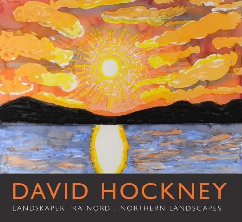 "David Hockney - landskaper fra nord = Northern landscapes" av Knut Ljøgodt