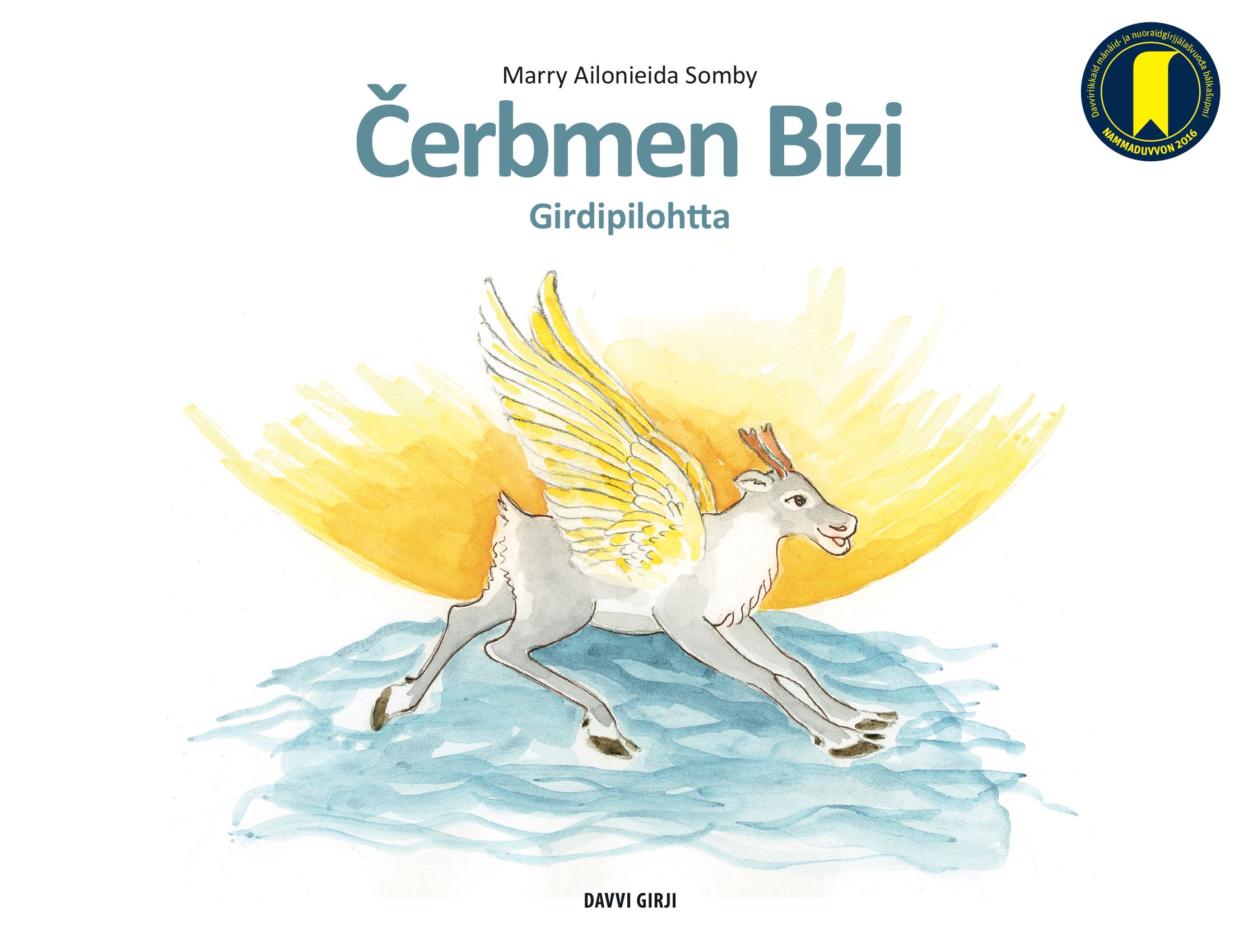 "Cerbmen Bizi - girdipilohtta" av Marry Áilonieida Somby