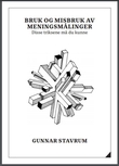 Omslagsbilde av Bruk og misbruk av meningsmålinger