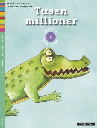 "Tusen millioner 4 - Engangs oppgavebok" av Anne-Lise Gjerdrum
