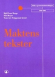 Omslagsbilde av Maktens tekster