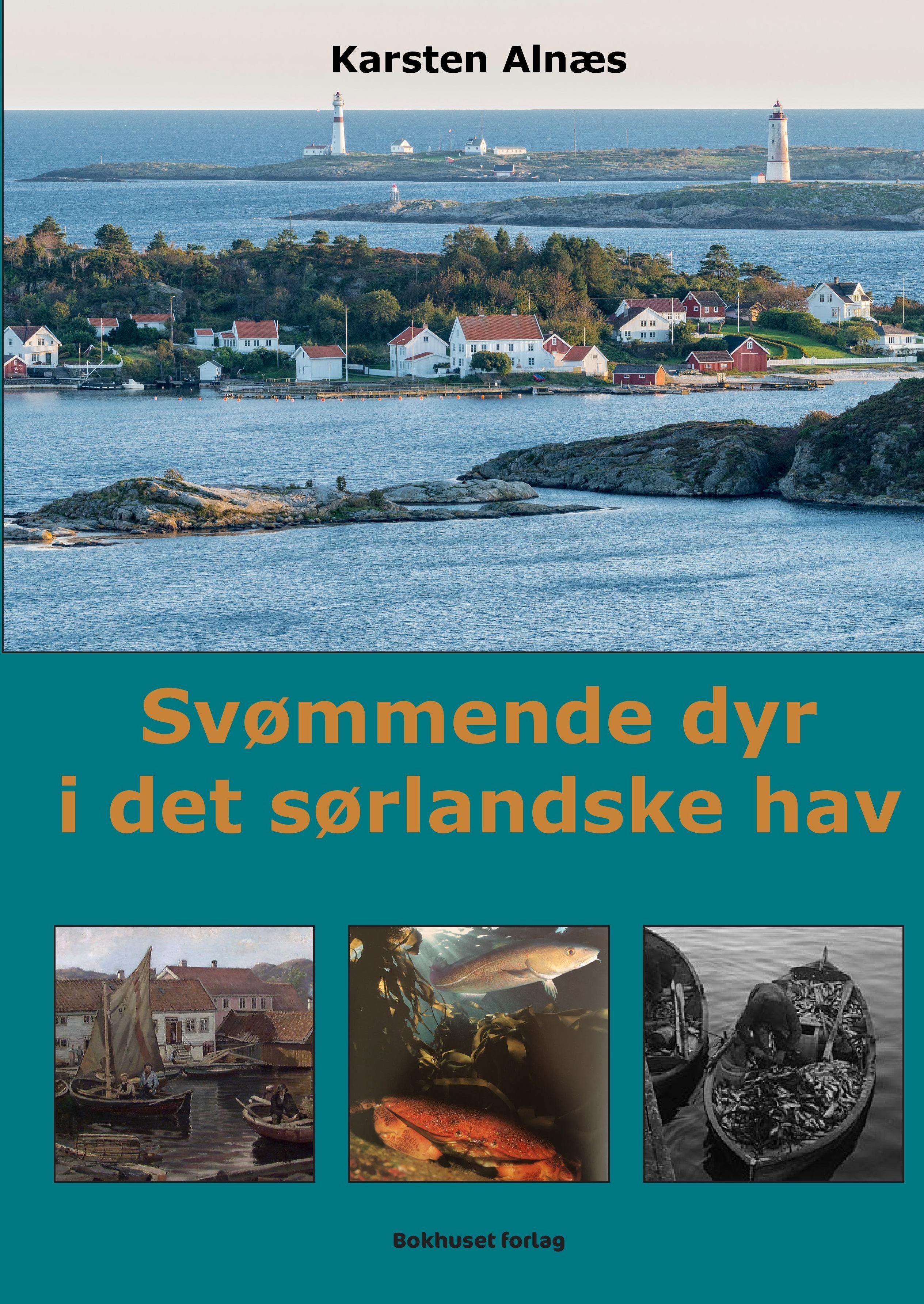 "Svømmende dyr i det sørlandske hav" av Karsten Alnæs