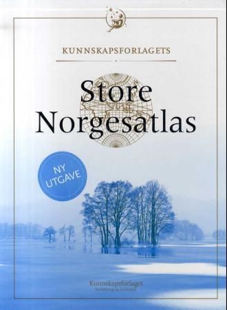 "Kunnskapsforlagets store norgesatlas" av Ugland IT group