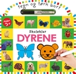 "Dyrene - skoleklar : tegn og tørk bort" av Brit Bergan