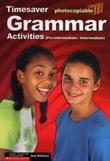 Omslagsbilde av Timesaver grammar activities (pre-intermediate/intermediate)