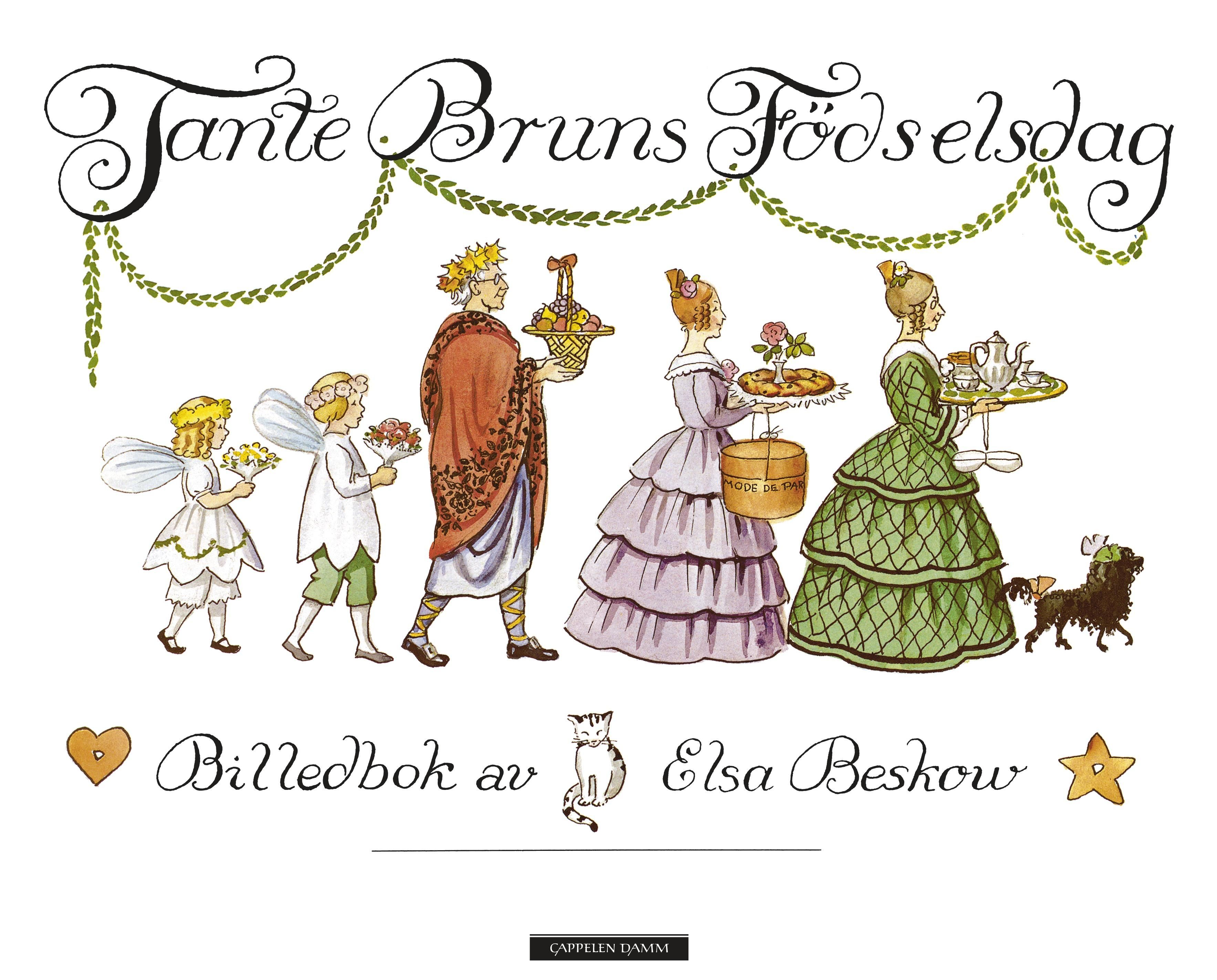 "Tante Bruns fødselsdag" av Elsa Beskow