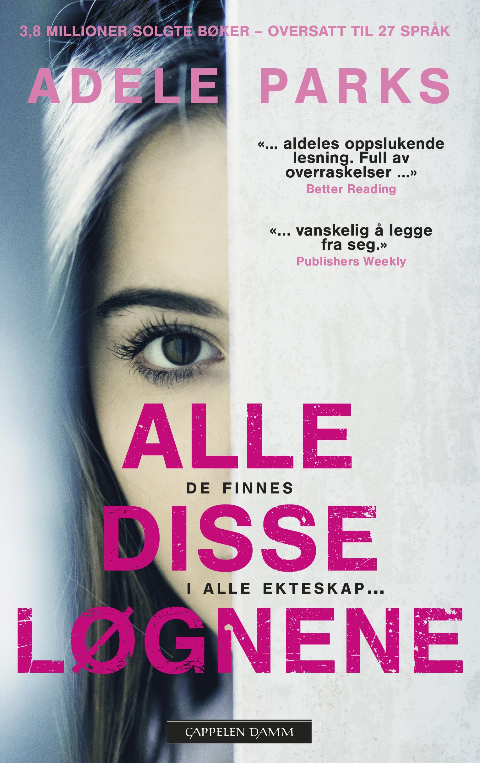"Alle disse løgnene" av Adele Parks