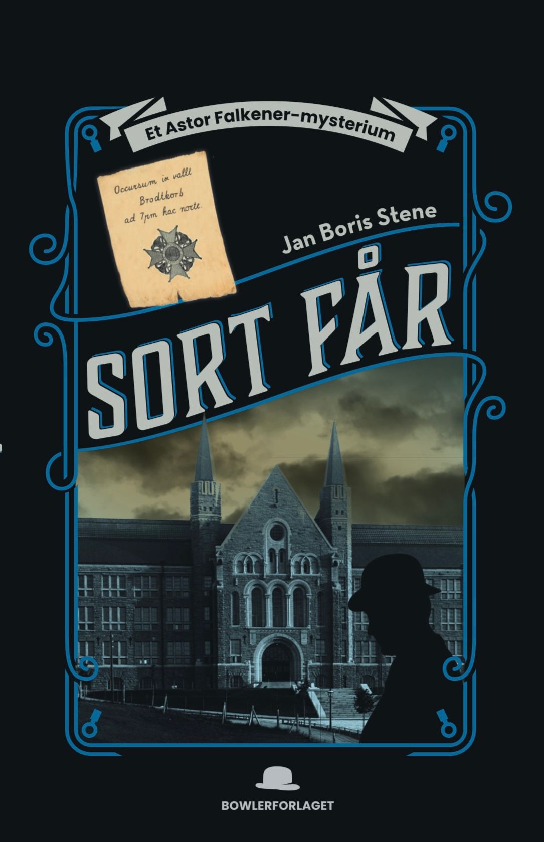 "Sort får - et Astor Falkener-mysterium" av Jan Boris Stene