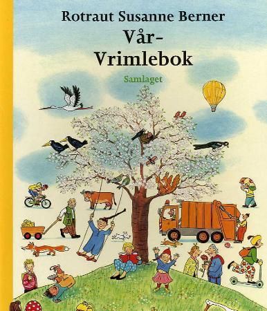 "Vår-vrimlebok" av Rotraut Susanne Berner