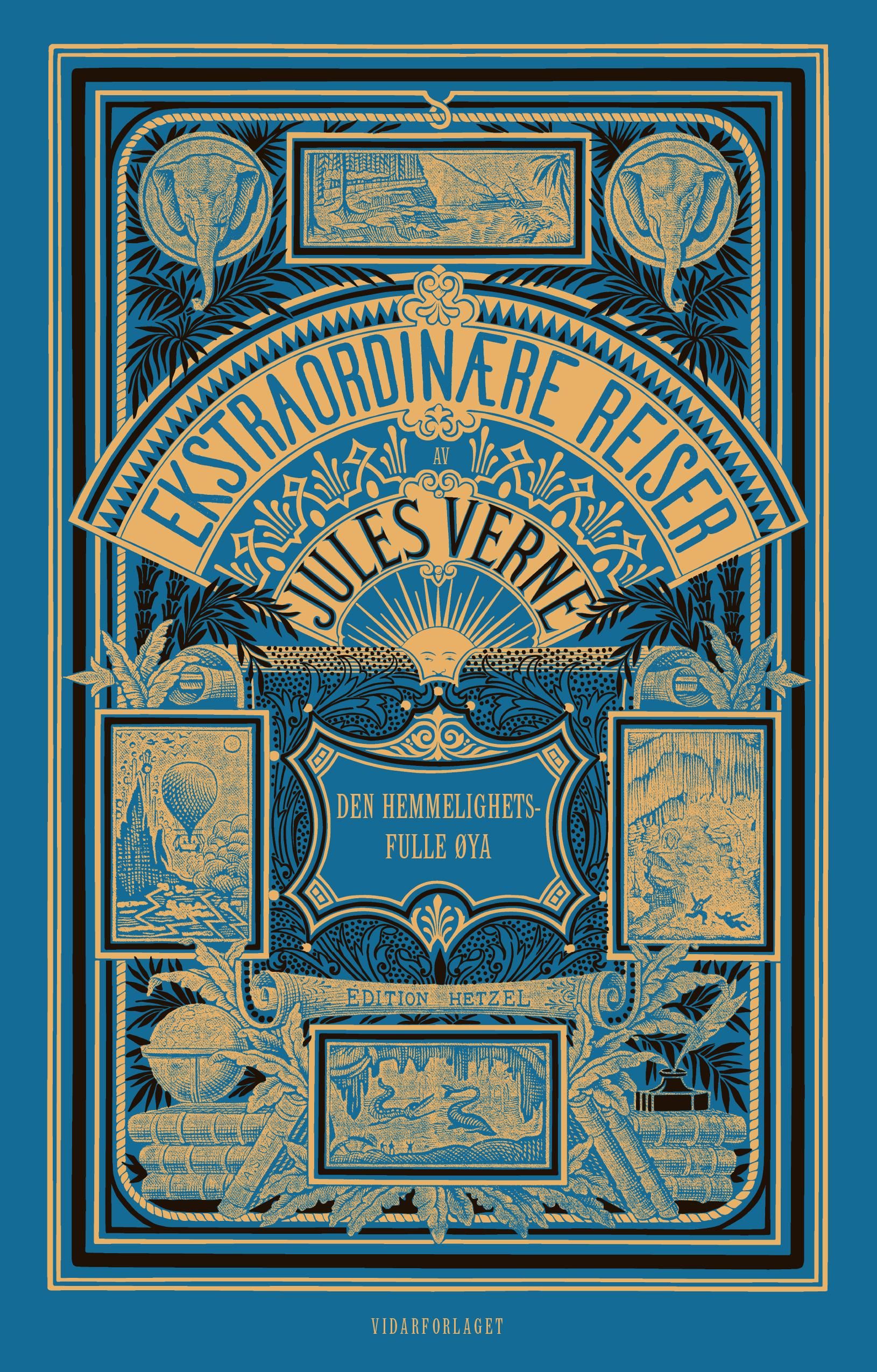 "Den hemmelighetsfulle øya" av Jules Verne
