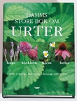 Omslagsbilde av Damms store bok om urter