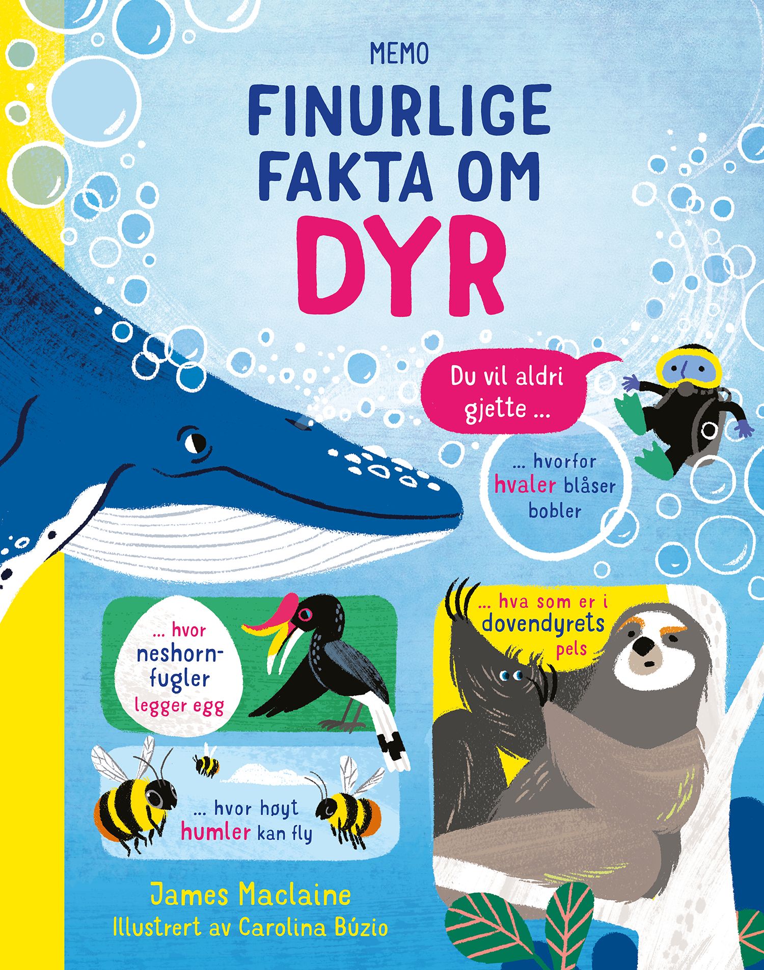 "Finurlige fakta om dyr" av James Maclaine