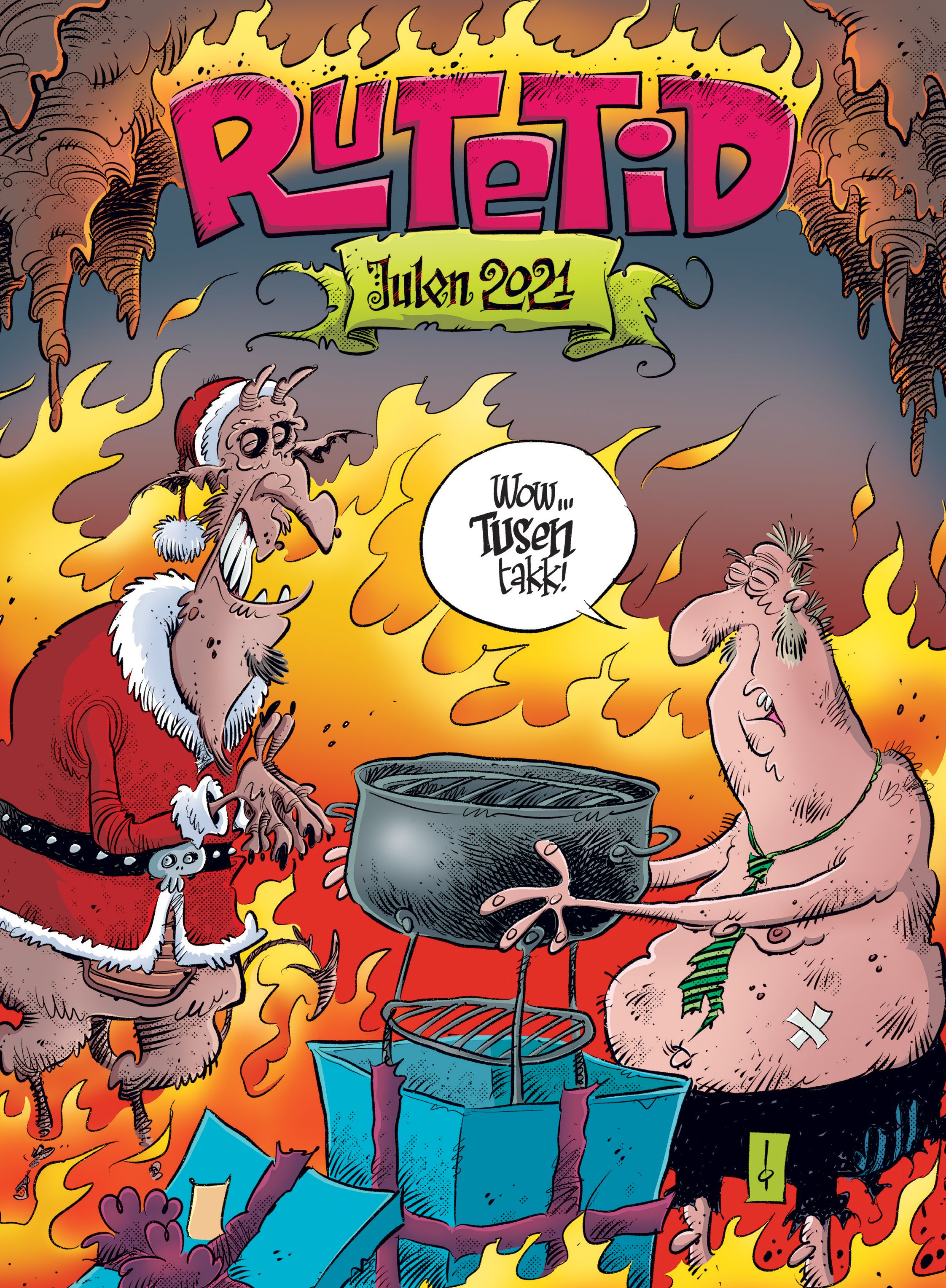 "Rutetid - julen 2021" av Frode Øverli