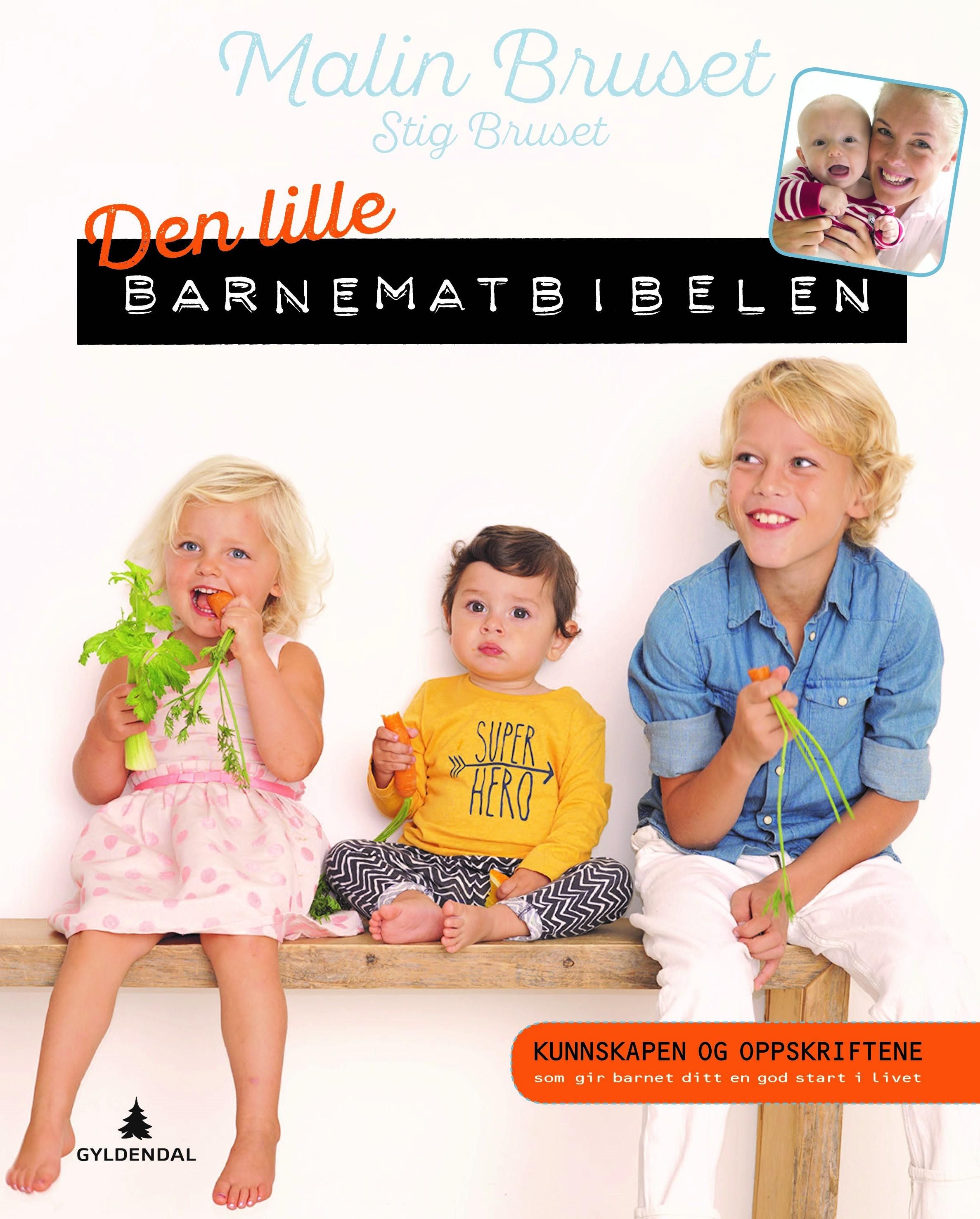 "Den lille barnematbibelen - kunnskapen og oppskriftene som gir barnet ditt en god start i livet" av Malin Bruset