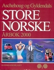 Omslagsbilde av Aschehoug og Gyldendals store norske årbok 2000
