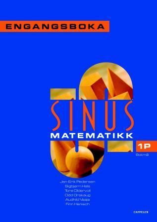 "Sinus - engangsboka 1P : grunnbok i matematikk for vg1 : studieforberedende program" av Jan-Erik Pedersen