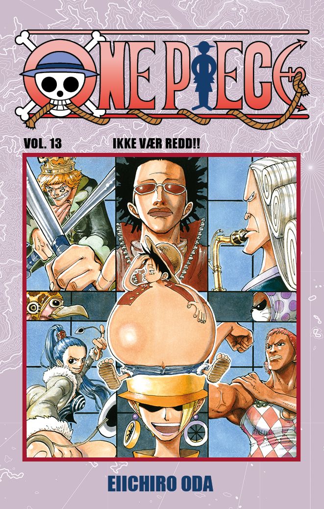 "One piece - Volum 13 : Ikke v√¶r redd!!!" av Eiichiro Oda