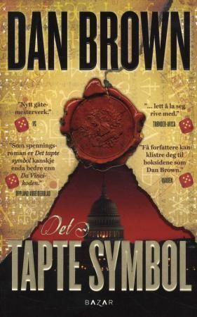 "Det tapte symbol" av Dan Brown
