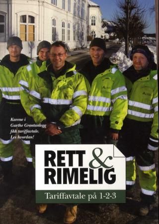 "Rett & rimelig - tariffavtale på 1-2-3" av Frode Rønning