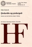 "Ondurdis og ondurgod - studier over den førkristne religion i Norden" av Ottar Grønvik