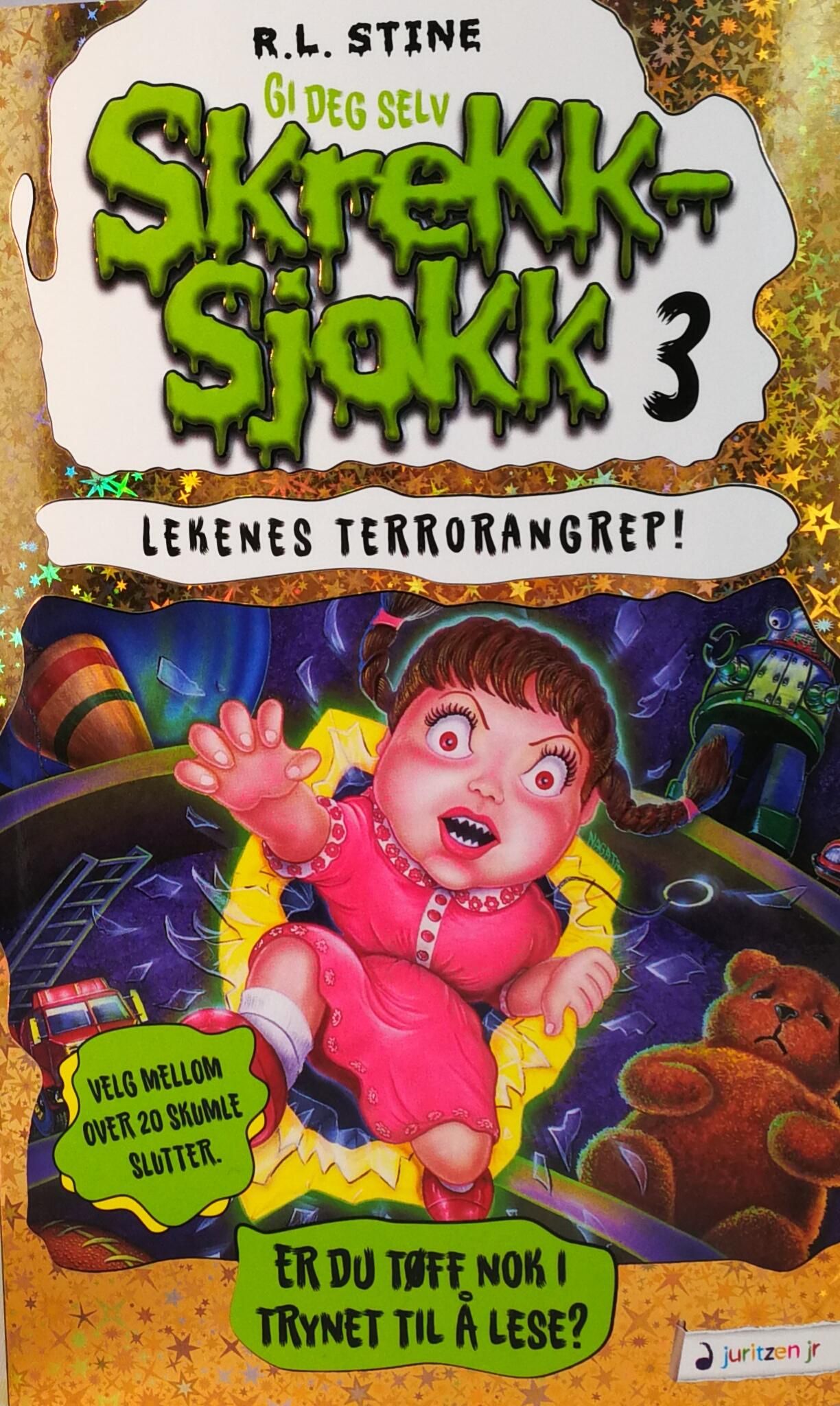 "Lekenes terrorangrep!" av R.L. Stine