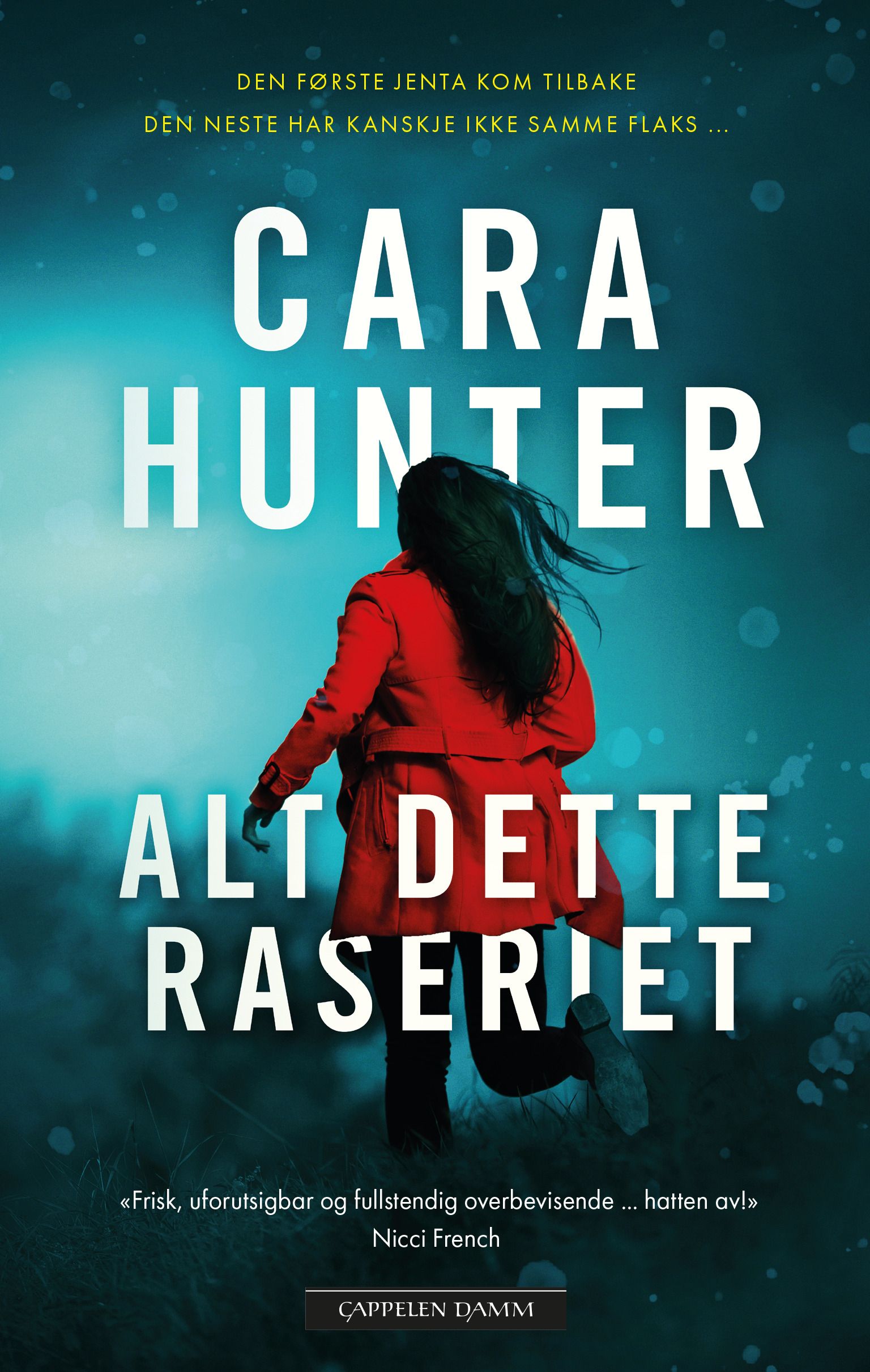 "Alt dette raseriet" av Cara Hunter
