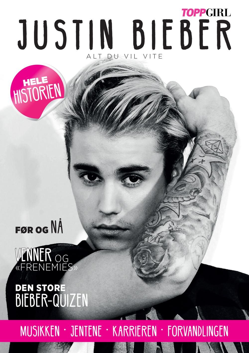 "Justin Bieber - alt du vil vite" av Tamara Melville